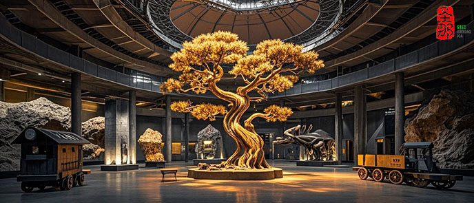 仿真松樹