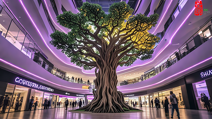 仿真榕樹