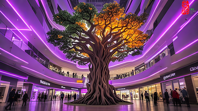 仿真榕樹