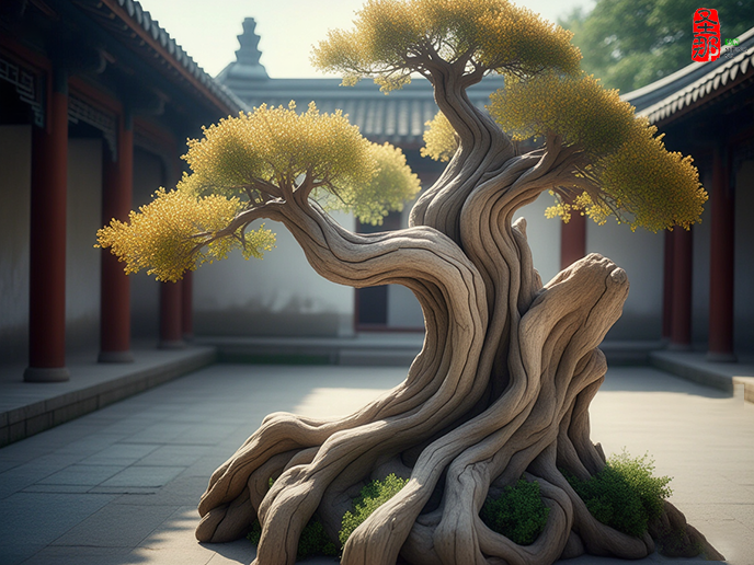 仿真古樹