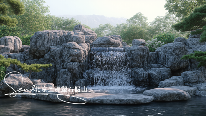 水泥假山