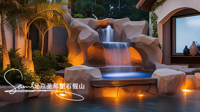 水泥假山