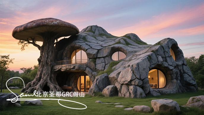 GRC假山