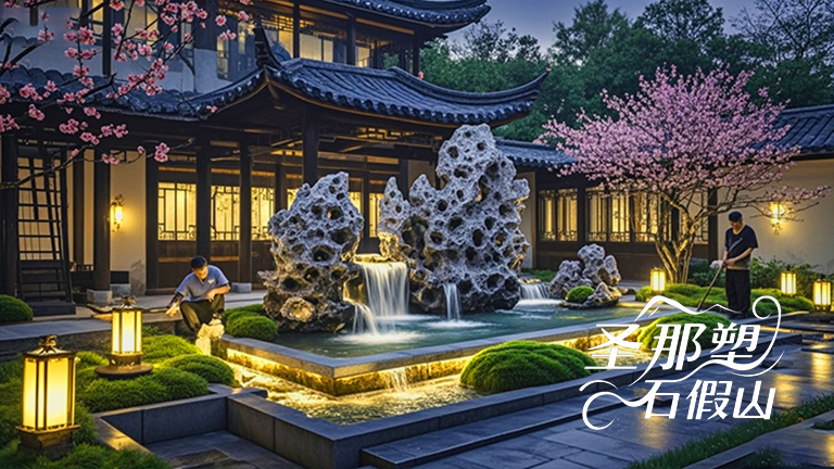 仿真假山